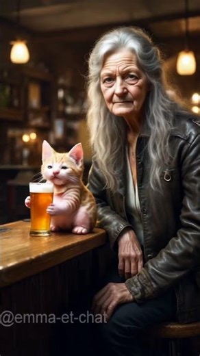 Le chaton aime trop la bière 🍺🤣