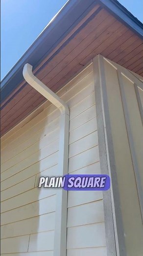 Square Downspouts with Elbows: Benefits, Installation Tips & Modern Curb Appeal #Shorts #Gutters