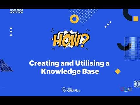 How to implement and utilize a knowledge base with Zoho Desk: a step-by-step demonstration