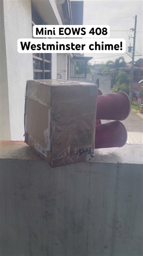 Westminster chime on my mini eows 408