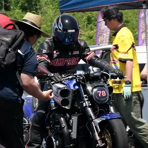 VMAX 1700 TURBO 🔥 JD-STER ドラッグレース