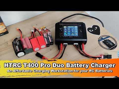 HTRC T400 Pro Duo Dual channel Smart Lipo battery charger