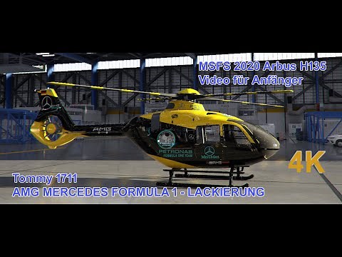 MSFS 2020 4K H135 Helikopter Flug für Anfänger!