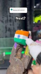 Drawing I for India 🇮🇳 but on my keyboard! Custom keyboard!