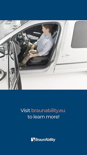Discover independence with vehicle accessible solutions. Learn more on our website. | BraunAbility