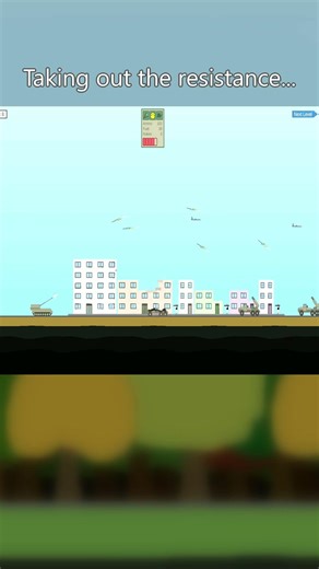 Taking out the resistance - arcade shooter gameplay #arcadegames #gaming #explosion #destruction