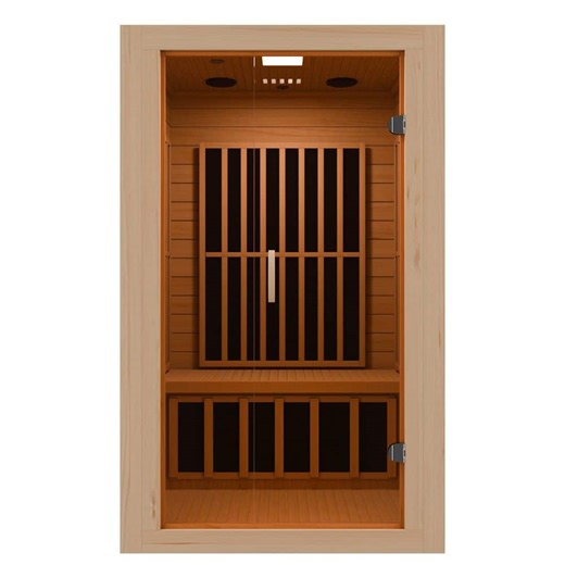 Reviews for SaunaSpa S14HD Series 2-Person Indoor Hemlock Wooden Carbon FAR Infrared Home Sauna Room with LED Touch Control Panel and Heater | Pg 1 - The Home Depot