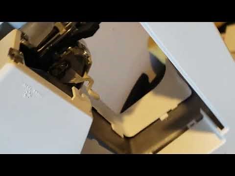 Pfaff 6120 remove top cover,bobbin cover and face cover, part 2