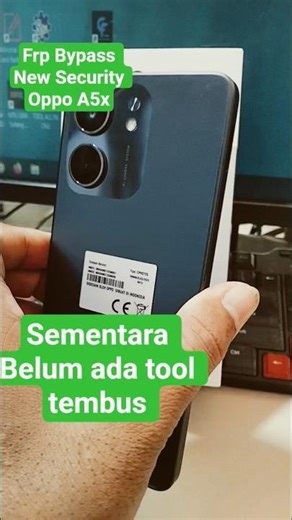 Bypass FRP Oppo a5x new security