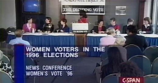 Women Voters in the 1996 Elections