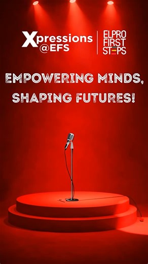 Elpro First Steps | 🎤 Xpressions 2025 – Season 5 ✨ Where confidence found its voice and courage took the stage. Tiny speakers. Big thoughts. Endless... | Instagram