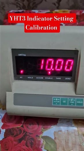 YHT3 lndicator Setting & Calibration #trendingshorts #viralvideo