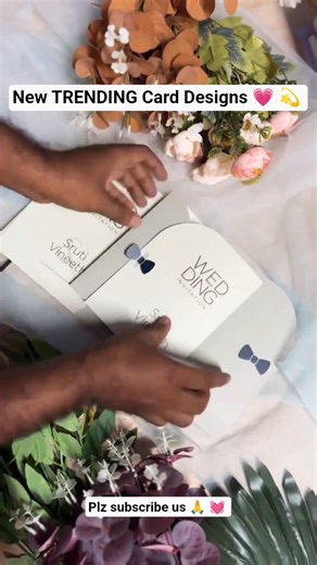 New trending wedding cards desgin 💫✨️#wedding #album #desgins #incredibleindia #trending #giftideas