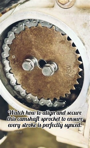 ​Mastering Engine Timing: How to Install and Align a Camshaft Sprocket