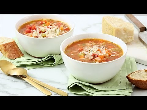 Vegetable-Bean Soup - Martha Stewart