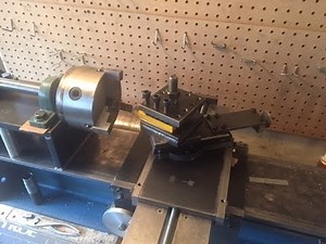 home made lathe part 7 tool holder