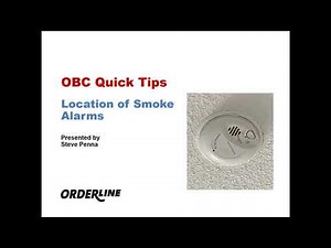 OBC Quick Tips: Location of Smoke Alarms