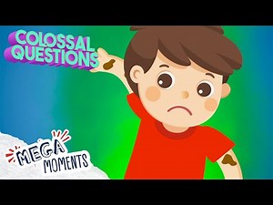 Facts about SHOWERING! 🚿 💩 | Colossal Questions | Science for Kids 🧬