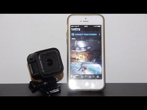 Connecter la GoPro Session à l'app GoPro