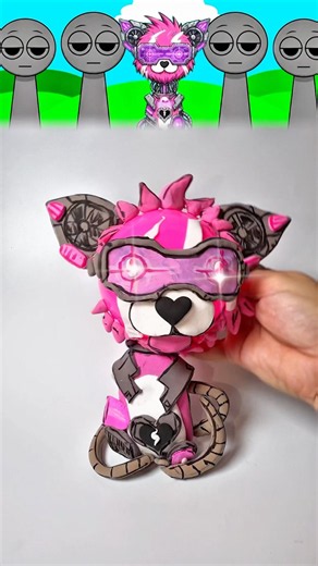 I Make Sprunki OC Cuddle Team Leader From Fortnite Phase 9 #short #shorts #sprunki #fortnite
