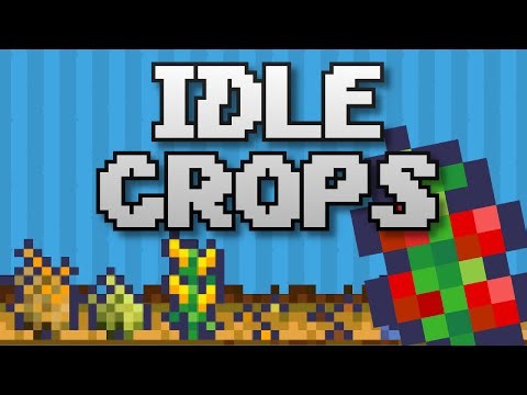 I made a TASKBAR IDLE GAME 🌱 - Idle Crops Trailer