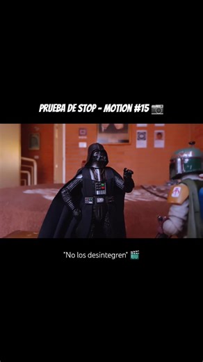 Darth Vader & Boba Fett (Stop Motion) 📷 #animation#stopmotion#starwars#blackseries
