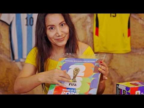 ASMR llenando el álbum mundial 2026 Panini FIFA | Parte 1
