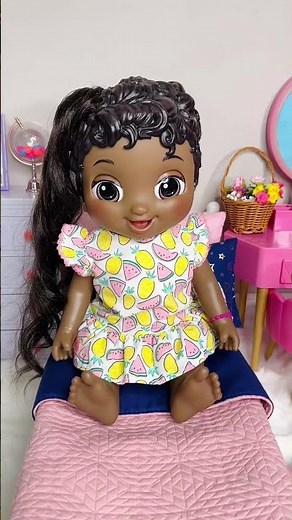 Baby Alive Grow up Doll Get Ready With Me Routines. #babyalive #dolls #doll