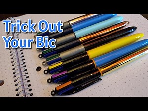 Make the BIC 4-Color Your Own: Mix and Match Bodies & Inks for the Perfect BIC