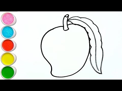How to Draw a Mango | Easy Drawing for Kids | Drawing for Children