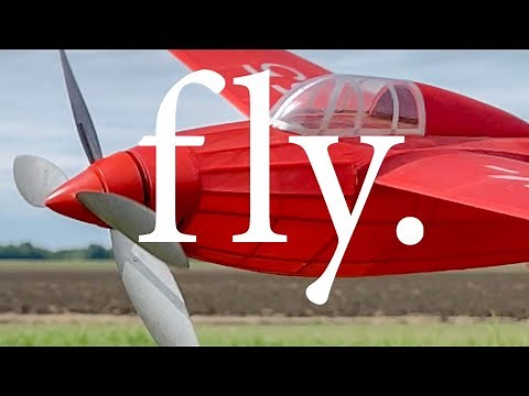 18" Rubber-Powered Contra-Rotating Koolhoven FK-55 - New Flights