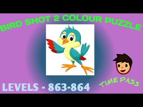 Bird sort 2 colour puzzle🐦🦜level 863-864 #birdpuzzle #birdsortcolorpuzzle #puzzlegame #birdshort