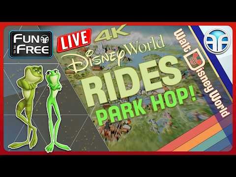 🔴 LIVE: Disney World Rides & Walking Tour 4K – EPIC 2026 Disney Live Stream