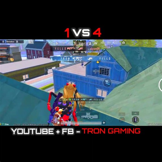 1 vs 4 🔥🔥🔥🔥