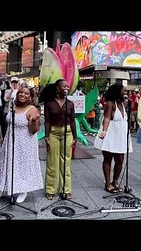 Little Shop of Horrors Live in Times Square 🪴