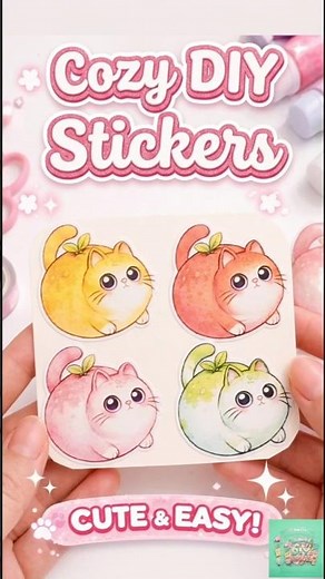 How to Make Your Own Stickers ✂️ No Sticker Paper 💌