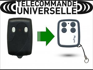 Télécommande portail universelle pour V2 TRR1 43, TRR2 43 & TRR4 43