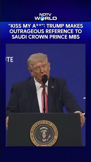 "Kiss My A**": Trump's Undignified Reference To Saudi Crown Prince MBS Triggers Outrage