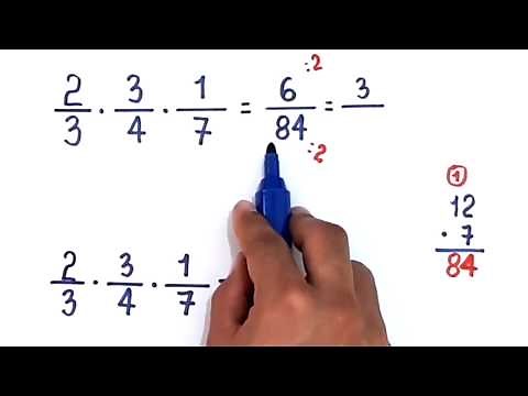 MULTIPLICAÇÃO DE FRAÇÕES