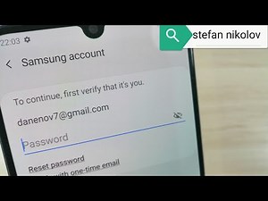 How to Remove Samsung Account without Password. All Samsung Android 10 Q.