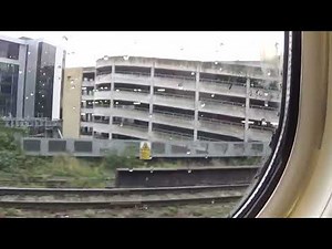 Cardiff Central train station. Journey Part 1 train going to Cardiff Queen Street