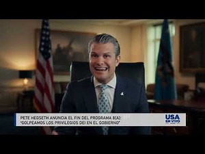 Pete Hegseth anuncia fin de programa 8(a): “Golpeamos privilegios DEI en gobierno” | USA EN VIVO 🔴
