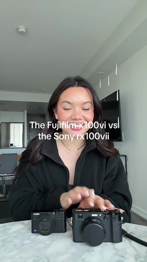 Comparing the Fujifilm x100vi and the Sony rx100vii | sony rx100 vii