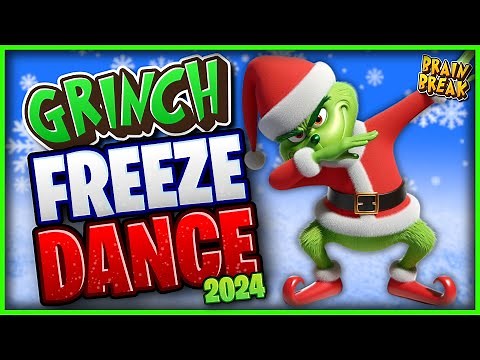 The Grinch Freeze Dance 2.0! | Christmas Brain Break | Winter Just Dance | Danny Go Noodle Inspired