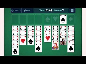 How to play FreeCell Solitaire Card Game game | Free online games | MantiGames.com