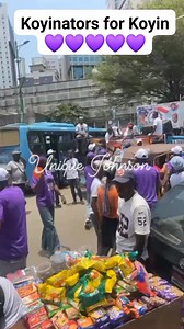 Lagos Rally going on now. Contact me for more information Koyinators please shàre this video. Let it g0 viral 💜💜 #BBNaijaS10 #reelsviralシ #reelsfypシ #BBNaija #BBN #reelsviralシfb | Unique Johnson