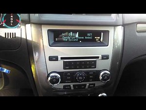 2012 Ford Fusion SEL Radio Issue