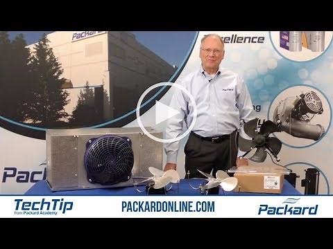 EC Evaporative Fan Installation for Walk-In Coolers