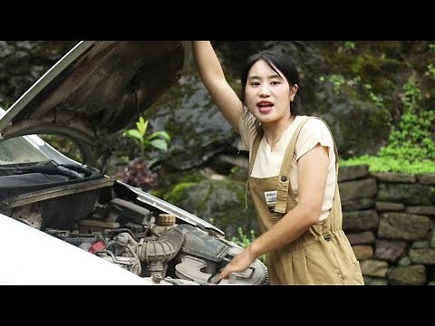 💡Genius Girl Repairs A Van For The First Time, Dismantling The Entire Car For Renovation | LinGuoer