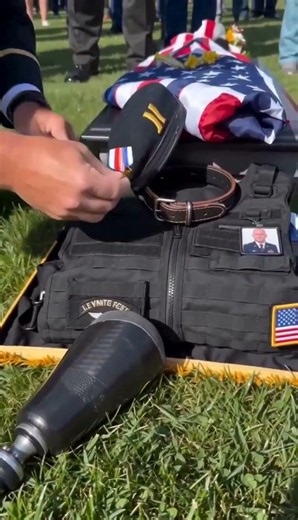 A veteran's heartbreaking final tribute to his fallen brother 💔